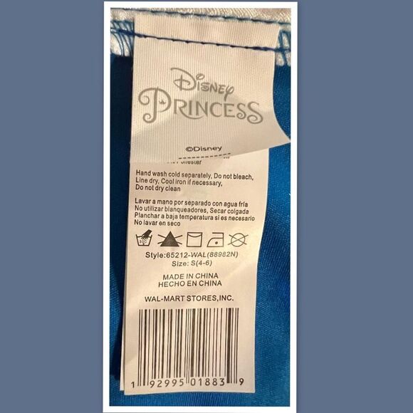 Snow White Adult Costume Princess Cosplay Dress, Halloween Party Ball Gown - Picture 3 of 3